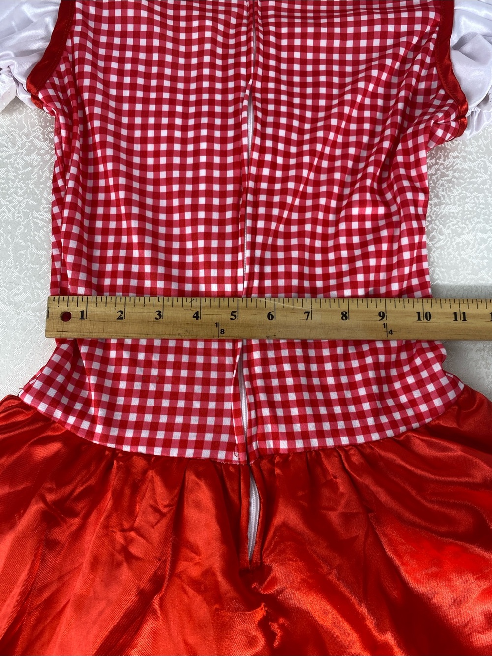 Lil’ Red Riding Hood Child Size 12/14 Halloween Costume Dress Only - Picture 6 of 11